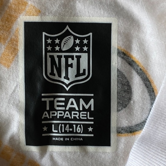 NWT Boys NFL Green Bay Packers Short Sleeve Graphic Tee Size Large - Picture 4 of 9